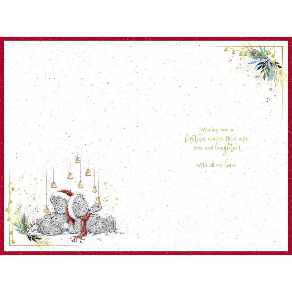 Wonderful Husband Me to You Bear Christmas Card Extra Image 1
